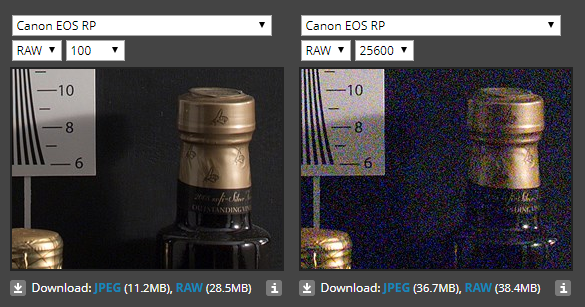 EOS RP 노이즈