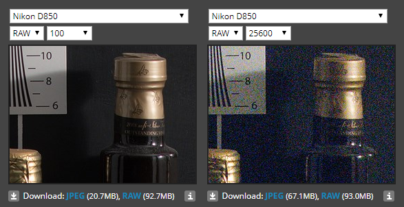 니콘 d850 노이즈