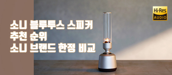 소니 블루투스 스피커