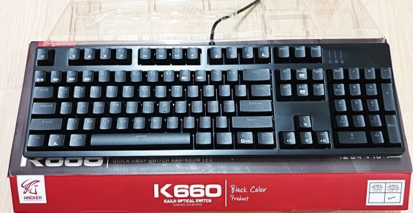 앱코 K660 키보드 외관