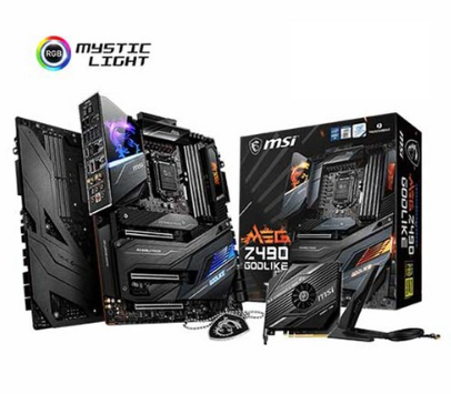 MSI Z490 갓라이크 I9-10900K 지원 메인보드 소켓 1200