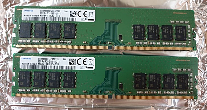 삼성 DDR4 램